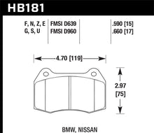 Load image into Gallery viewer, Hawk 94-97 BMW 840CI/850CI HPS Front Street Brake Pads Brake Pads - Performance Hawk Performance   
