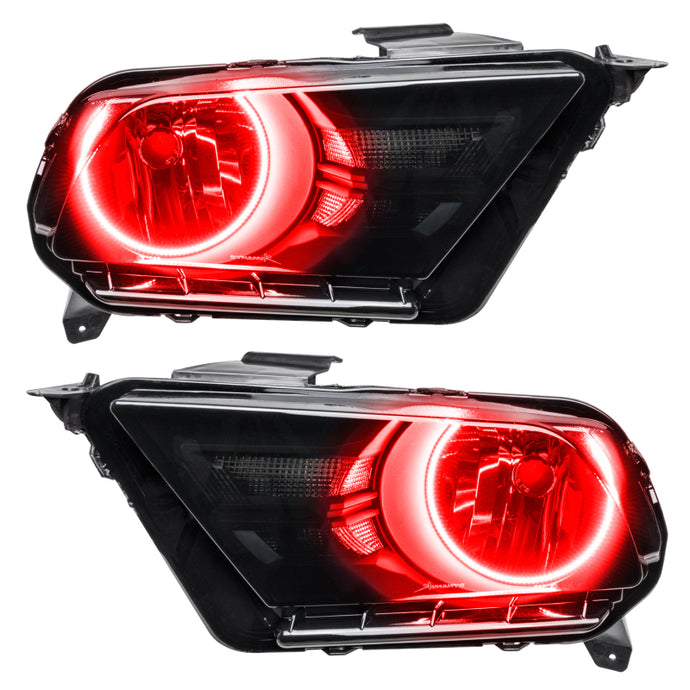 Oracle 10-14 Ford Mustang SMD HL (Non-HID) - Red ORACLE Lighting