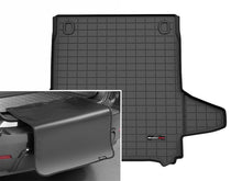 Load image into Gallery viewer, WeatherTech 24-26 Porsche Panamera Trunk Cargo Liner w/Bumper Protector - Black | 401781SK
