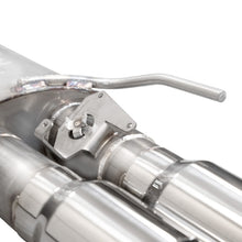 Load image into Gallery viewer, Stainless Works 2024 Mustang GT Catback Quad Tips Redline Sound H-Pipe Factory Connect Exhaust | M24QUADHFCR
