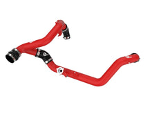 Load image into Gallery viewer, aFe Bladerunner 2-1/4 IN Aluminum Hot Charge Pipe Black 20-23 Ford Explorer/Explorer ST - Red Intercoolers aFe
