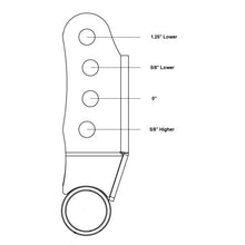 Load image into Gallery viewer, Ridetech 2015+ Ford F-150 2WD/4WD Adjustable Rear Shackles
