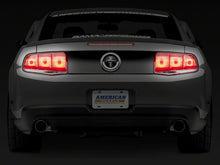 Load image into Gallery viewer, Raxiom 10-12 Ford Mustang Aero Tail Lights- Blk Housing (Smoked Lens) Tail Lights Raxiom
