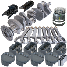 Load image into Gallery viewer, Eagle Chevy 327 3.250in Crank 6.125in H-Beam -5cc Flat Top 4.030in Pistons Rotating Assembly Eagle
