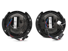 Load image into Gallery viewer, Raxiom 07-18 Jeep Wrangler JK LED Halo Headlights- Black Housing (Clear Lens) Headlights Raxiom
