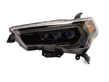 Load image into Gallery viewer, Raxiom 14-24 Toyota 4Runner CXR Series LED Headlights with Amber DRL- Black Housing- Clear Lens | TR33857

