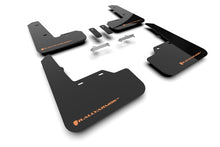 Load image into Gallery viewer, Rally Armor 22-24 Subaru WRX Black UR Mud Flap w/Orange Logo Mud Flaps Rally Armor   
