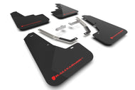 Rally Armor 2024 Subaru Crosstrek Black UR Mud Flap Red Logo Mud Flaps Rally Armor   