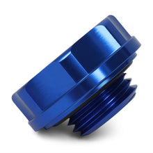 Load image into Gallery viewer, BLOX Racing Billet Honda Oil Cap - Blue Oil Caps BLOX Racing
