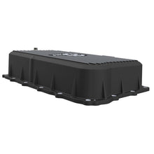 Load image into Gallery viewer, aFe 20-26 GM Trucks L6 3.0L Transmission Pan - Black w/ Machined Fins
