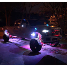 Load image into Gallery viewer, Oracle Bluetooth + RF Underbody Rock Light Kit - 4 PCS - ColorSHIFT ORACLE Lighting
