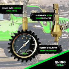 Load image into Gallery viewer, Rhino USA 60Psi Tire Deflator Gauge Gauges Rhino USA
