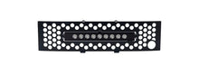 Load image into Gallery viewer, Putco 11-14 Ford F-150 EcoBoost SS Black Punch Bumper Grille Insert w/ 10in Luminix Light Bar Grilles Putco
