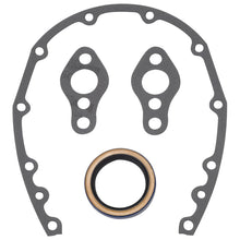 Load image into Gallery viewer, Edelbrock SBC Timing Cover Gasket And Oil Seal Kit Gasket Kits Edelbrock
