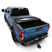 Load image into Gallery viewer, Westin 17-24 Ford F-250/350 Super Duty 6.75ft. Bed Soft Tri-Fold Tonneau Cover - Black Westin
