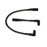 Moroso 00-15 Harley-Davidson FLST/FXST Sleeved Ultra 40 Wire Set - Black | 28318