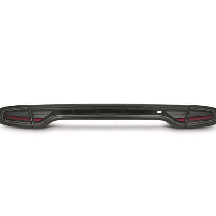 AlphaRex 15-23 Dodge Charger NOVA-Series Prismatic LED Tail Lights Alpha-Black AlphaRex