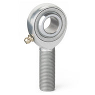QA1 H Series 3-Pc Rod End - Male/Left Hand - .4375in Bore x 1/2-20 w/Zerk - Alloy Steel | HML7-8Z