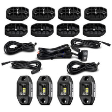 Load image into Gallery viewer, Borne Off-Road Rock Light (Kit of 4) Short Harness Borne Off-Road
