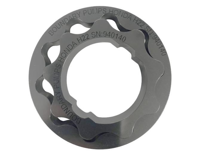 Boundary Honda H22 I4 MartenWear Treated Billet Oil Pump Gear Oil Pumps Boundary