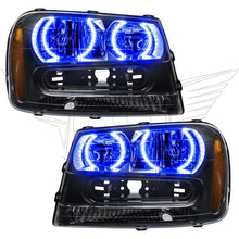 Load image into Gallery viewer, Oracle 02-09 Chevrolet Trail Blazer LED Headlight Halo Kit - Blue
