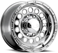 Raceline 887 Rock Crusher 16x10in / 8x170 BP / -24mm Offset / 130.81mm Bore - Polished Wheel | 887-60081