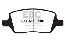Load image into Gallery viewer, EBC 04-05 Buick Terraza 3.5 FWD Ultimax2 Rear Brake Pads Brake Pads - OE EBC   
