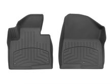 Load image into Gallery viewer, WeatherTech 2019+ Hyundai Santa Fe XL Front FloorLiner HP - Black | 444401IM
