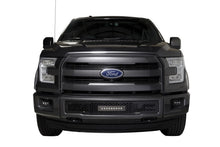 Load image into Gallery viewer, Putco 15-17 Ford F-150 - SS Black Punch Design w/ 10in Luminix Light bar Bumper Grille Inserts Grilles Putco
