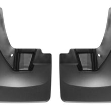 Load image into Gallery viewer, WeatherTech 09+ Dodge Ram 1500 No Drill Mudflaps - Black WeatherTech
