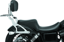 Load image into Gallery viewer, Kuryakyn Fixed Mounts Multi-Purpose Driver &amp; Passenger Backrest 06-17 Dyna Models Chrome Misc Powersports Kuryakyn   
