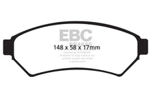 Load image into Gallery viewer, EBC 05-09 Buick Allure (Canada) 3.6 Ultimax2 Front Brake Pads Brake Pads - OE EBC   
