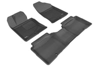 3D MAXpider 2011-2015 Kia Optima Kagu 1st & 2nd Row Floormats - Black | L1KA02501509