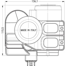 Load image into Gallery viewer, Hella Compressed Air Trumpet Horn 12V

