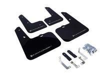 Load image into Gallery viewer, Rally Armor 12-18 Hyundai Veloster Black UR Mud Flap w/ Silver Logo Mud Flaps Rally Armor   
