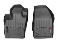 WeatherTech 2016+ Fiat 500X Front FloorLiners - Black | 448401