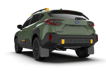 Load image into Gallery viewer, Rally Armor 2024 Subaru Crosstrek (Wilderness Only) Black UR Mudflap W/Wild-Orange Logo No Drill Req Mud Flaps Rally Armor   
