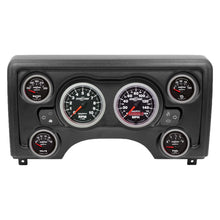Load image into Gallery viewer, Autometer Sport-Comp II Direct Fit Dash Kit 97-06 Jeep TJ (2 x 3-3/8in. / 4 x 2-1/16in.) | 90011-12
