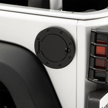 Load image into Gallery viewer, Rugged Ridge 07-18 Jeep Wrangler JK Black Non-Locking Gas Cap Door Rugged Ridge

