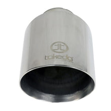 Load image into Gallery viewer, aFe Tips afe Takeda Universal Exhaust Tip 2-1/2 IN Inlet x 4-1/2 IN Outlet x 7 IN L
