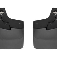 Load image into Gallery viewer, WeatherTech 23-24 Chevrolet Colorado Rear No Drill Mudflaps ( w/Factory Flares) WeatherTech
