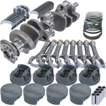 Load image into Gallery viewer, Eagle Chevy 400 3.750in Crank 6.000in I-Beam Rods -5cc Flat Top 4.165in Pistons Rotating Assembly Eagle
