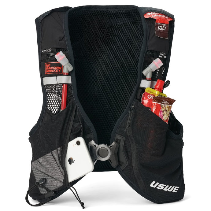 USWE Pace Trail Running Vest 14L Carbon Black - Medium Misc Powersports USWE   
