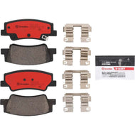 Brembo OE 21-24 Hyundai Sonata/22-24 Tucson/21-24 Kia K5/23-24 Sportage Ceramic Brake Pad - Rear | P30137N
