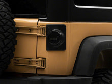 Load image into Gallery viewer, Raxiom 07-18 Jeep Wrangler JK Axial Series Halo LED Tail Lights- Blk Housing (Clear Lens) Tail Lights Raxiom
