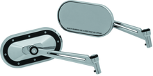 Load image into Gallery viewer, Kuryakyn Heavy Industry Mirrors Chrome/Black Misc Powersports Kuryakyn   
