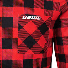 Load image into Gallery viewer, USWE Flannel Long Sleeve Lightweight Off-Road Jersey Flame Red - 2XL USWE

