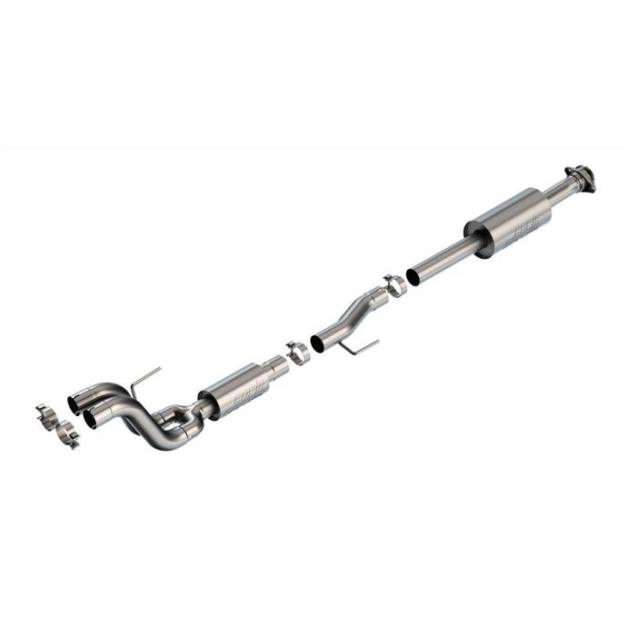Borla 21-23 Ford Tremor 3.5L V6 AT 4WD 4DR CC SB 3in S-Type Mid-Section Connecting Pipes Borla