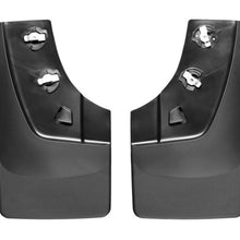 Load image into Gallery viewer, WeatherTech 14+ GMC Sierra/Sierra Denali No Drill Mudflaps - Black WeatherTech
