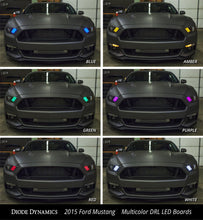 Load image into Gallery viewer, Diode Dynamics 15-17 Ford Mustang RGBW DRL LED Boards
